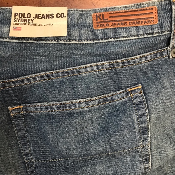 Ralph Lauren Polo Jeans Low Rise Flare Jeans - Picture 5 of 16